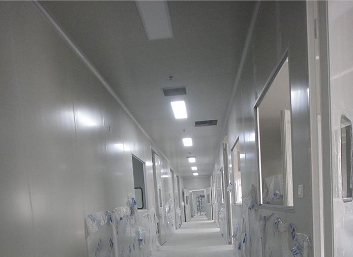 潔凈車間裝修施工圖片